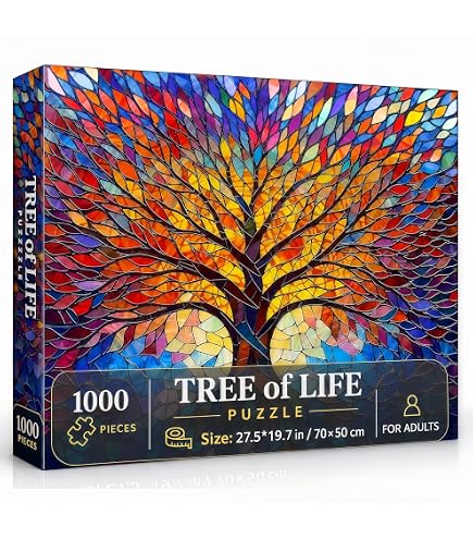 Amazon.com: BenBen 1000 Piece Puzzle for Adults, 4 Pack Jigsaw